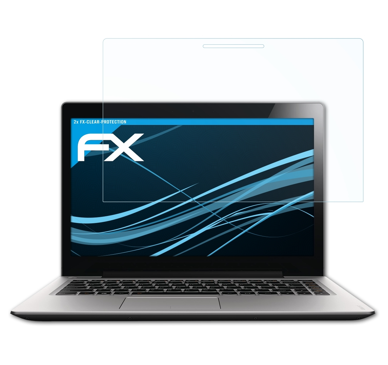 ATFOLIX Displayschutz(für FX-Clear Lenovo 2x IdeaPad Touch) U330