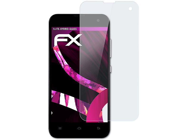 ATFOLIX FX-Hybrid-Glass Schutzglas(für Xiaomi M2A (Mi-Two A))