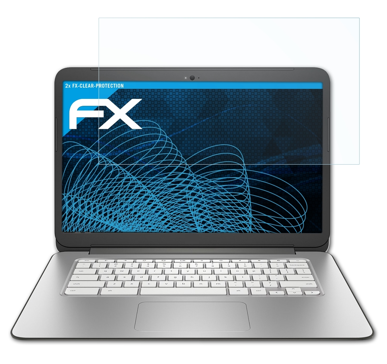 14 Chromebook 2x ATFOLIX Displayschutz(für (HP)) Google FX-Clear