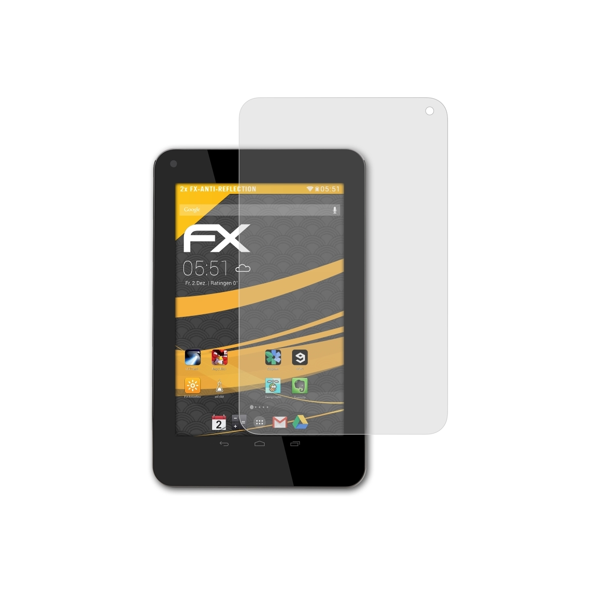 FX-Antireflex 2x Plus) HP Slate Displayschutz(für 7 ATFOLIX