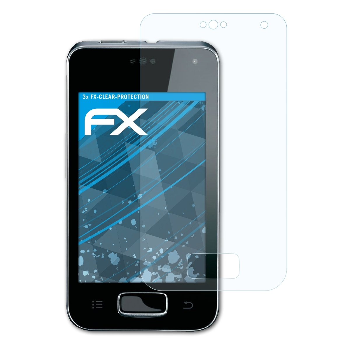 ATFOLIX 3x FX-Clear Displayschutz(für Panasonic KX-PRX120)