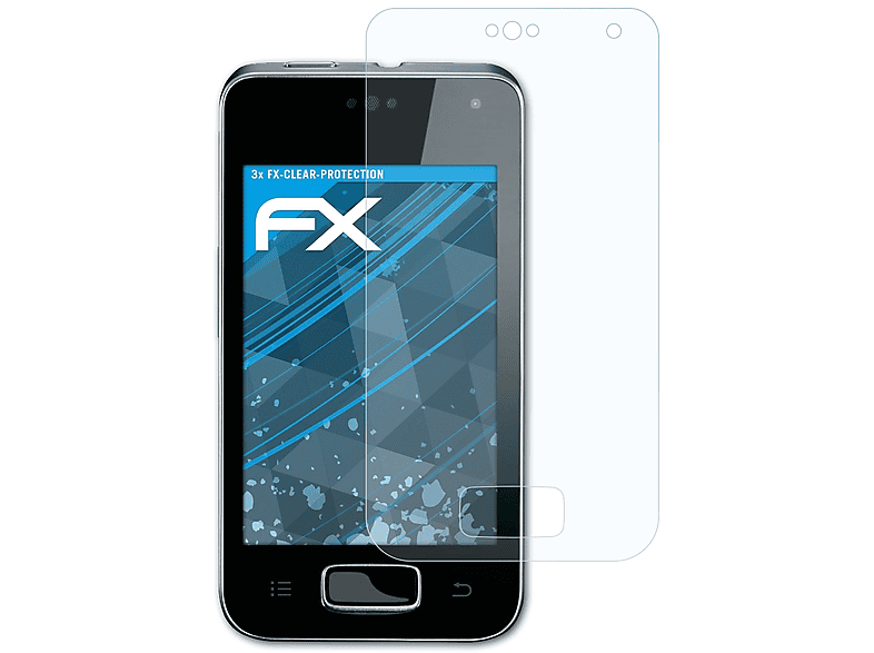 ATFOLIX 3x FX-Clear Displayschutz(für Panasonic KX-PRX120)