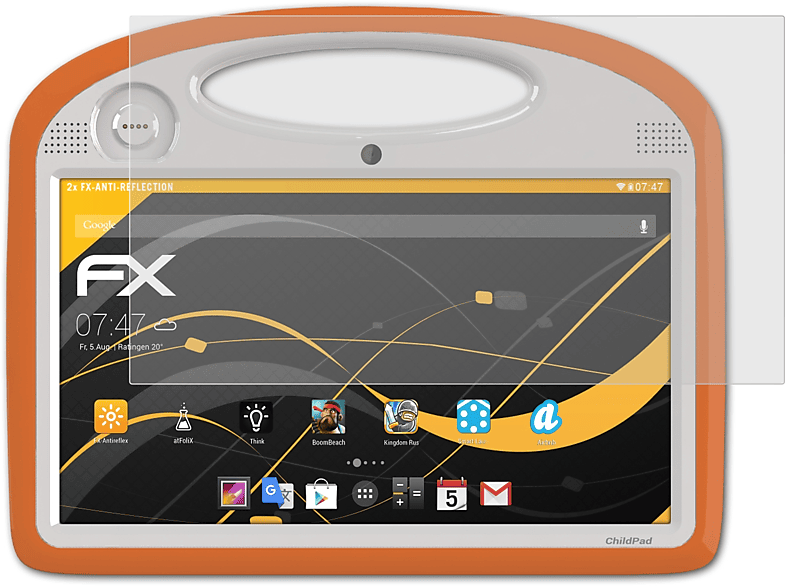 ATFOLIX 2x FX-Antireflex Displayschutz(für Archos 101 ChildPad)