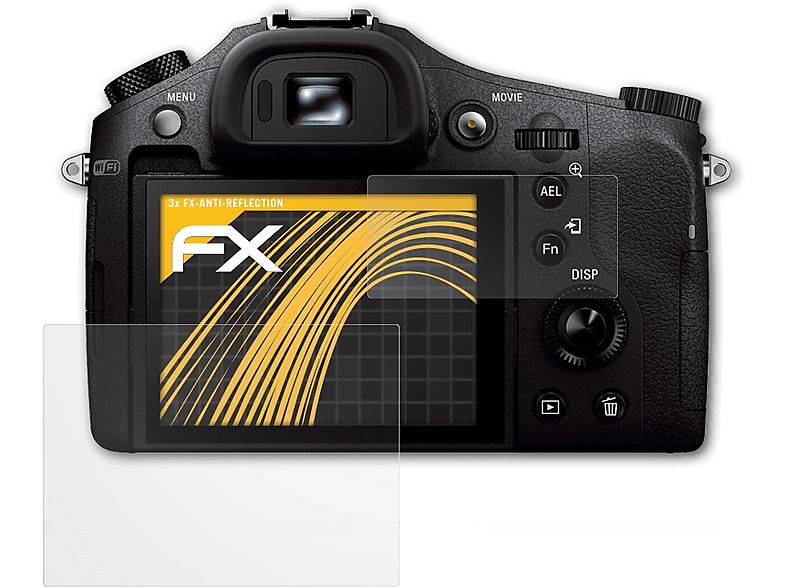 FX-Antireflex ATFOLIX DSC-RX10) Displayschutz(für Sony 3x