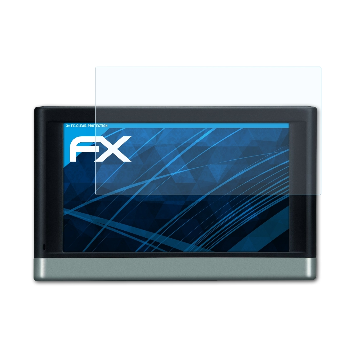 ATFOLIX 3x Garmin Displayschutz(für nüvi 2547) FX-Clear