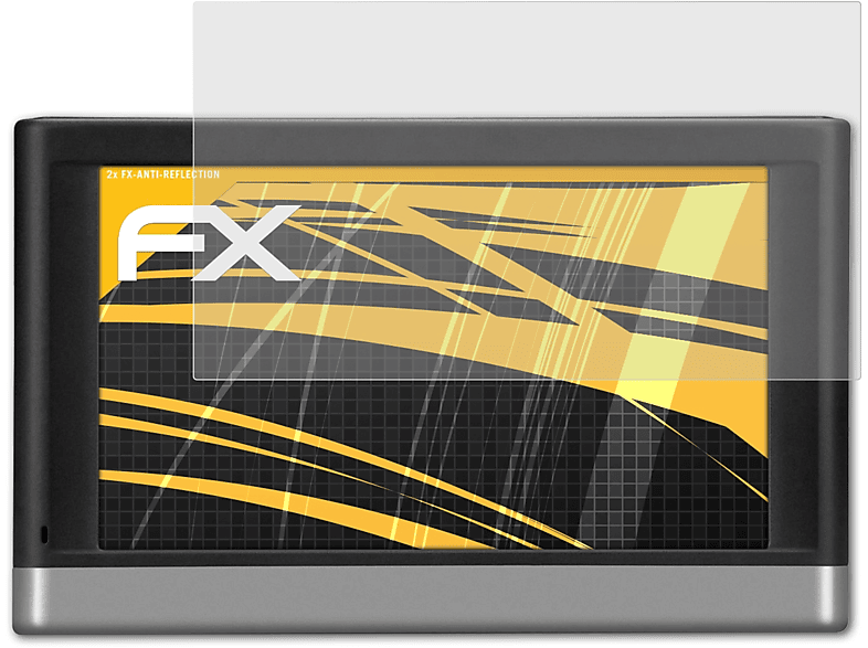 ATFOLIX 2x Displayschutz(für nüvi Garmin 2567) FX-Antireflex