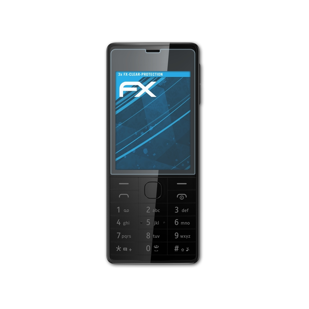 ATFOLIX 3x FX-Clear 515) Displayschutz(für Nokia