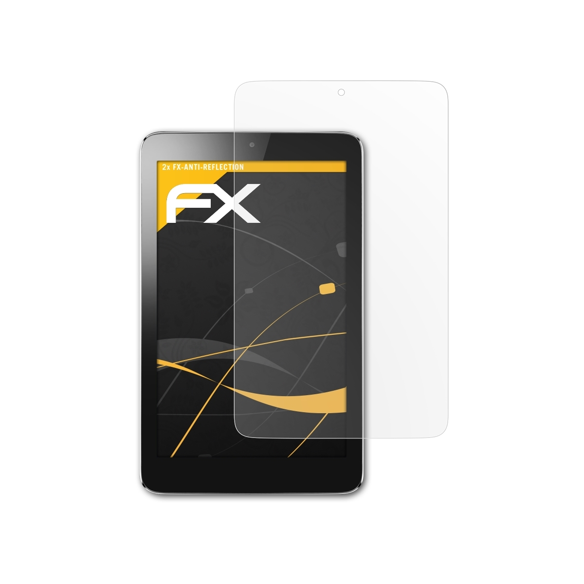 ATFOLIX Miix 8) Displayschutz(für IdeaTab Lenovo FX-Antireflex 2x 2