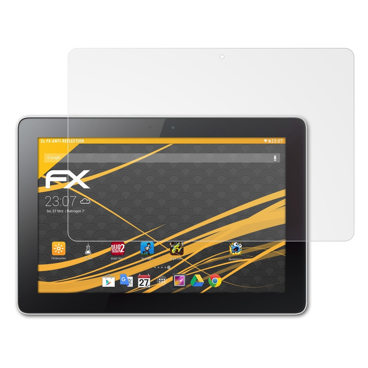 10 FX-Antireflex Link+) Huawei ATFOLIX 2x MediaPad Displayschutz(für