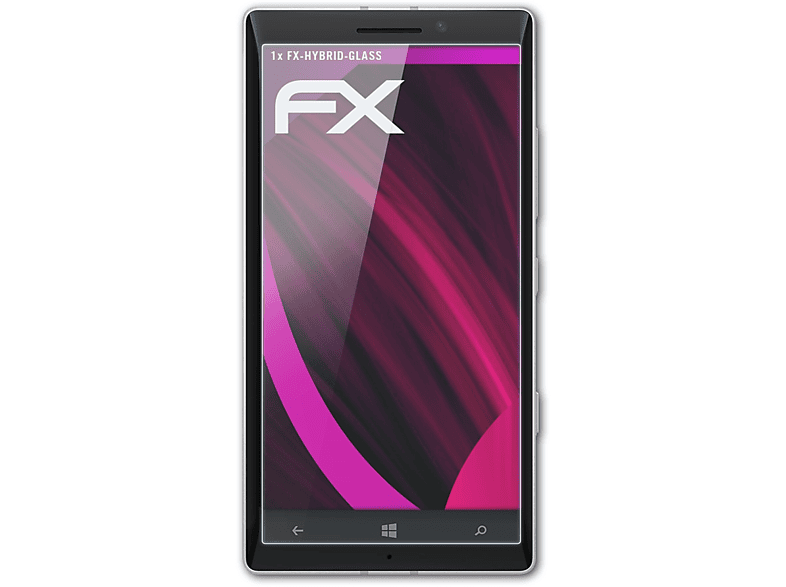 ATFOLIX FX-Hybrid-Glass Schutzglas(für 930) Lumia Nokia