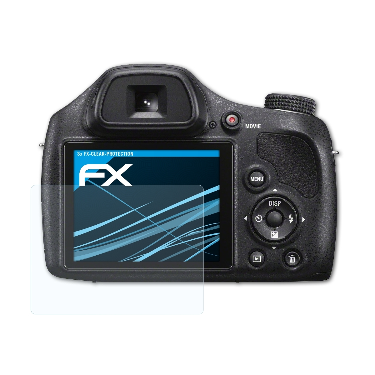 FX-Clear Displayschutz(für Sony ATFOLIX 3x DSC-H400)