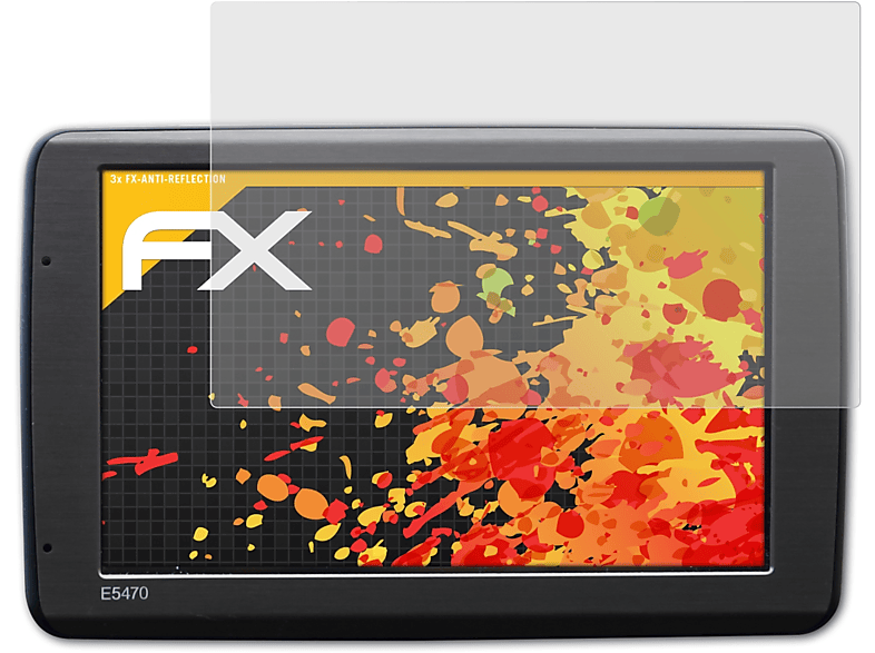 ATFOLIX 3x FX-Antireflex Displayschutz(für Medion GoPal E5470)