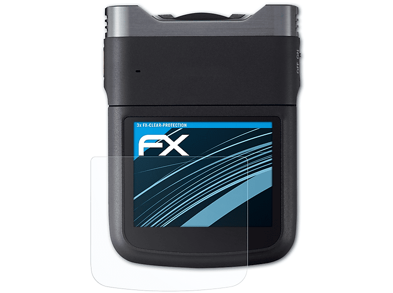 ATFOLIX 3x FX-Clear Displayschutz(für Canon Legria Mini X)