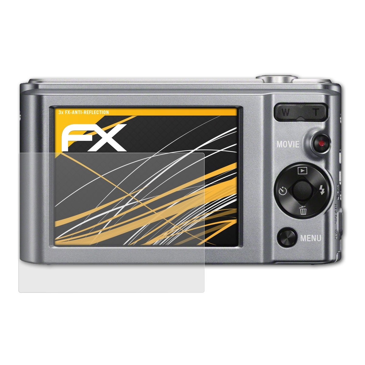DSC-W810) 3x FX-Antireflex Sony Displayschutz(für ATFOLIX