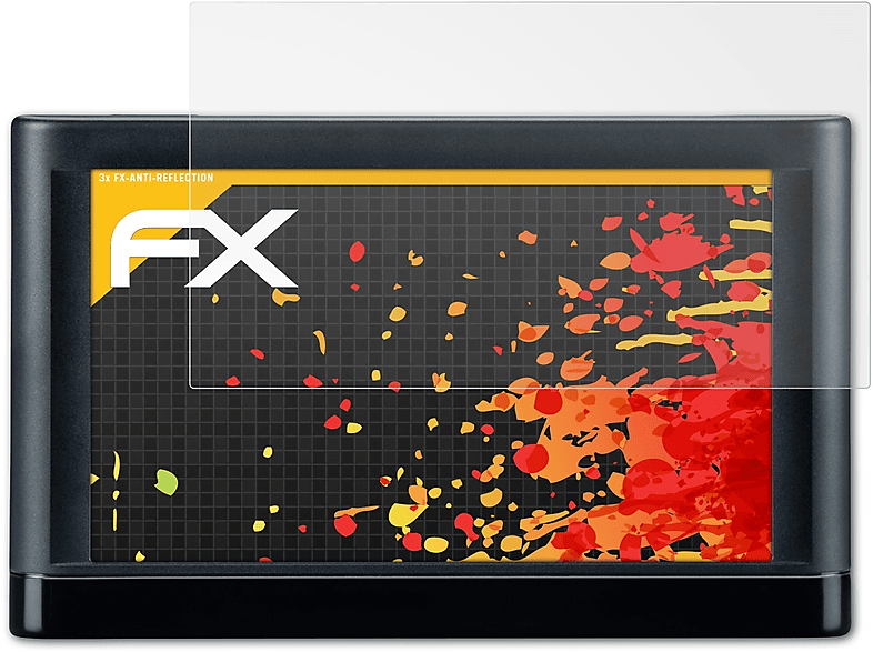 Garmin Displayschutz(für 56LMT) nüvi ATFOLIX FX-Antireflex 3x