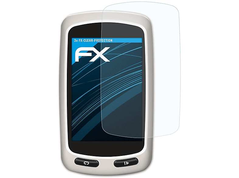 Edge Garmin ATFOLIX Displayschutz(für FX-Clear Touring) 3x