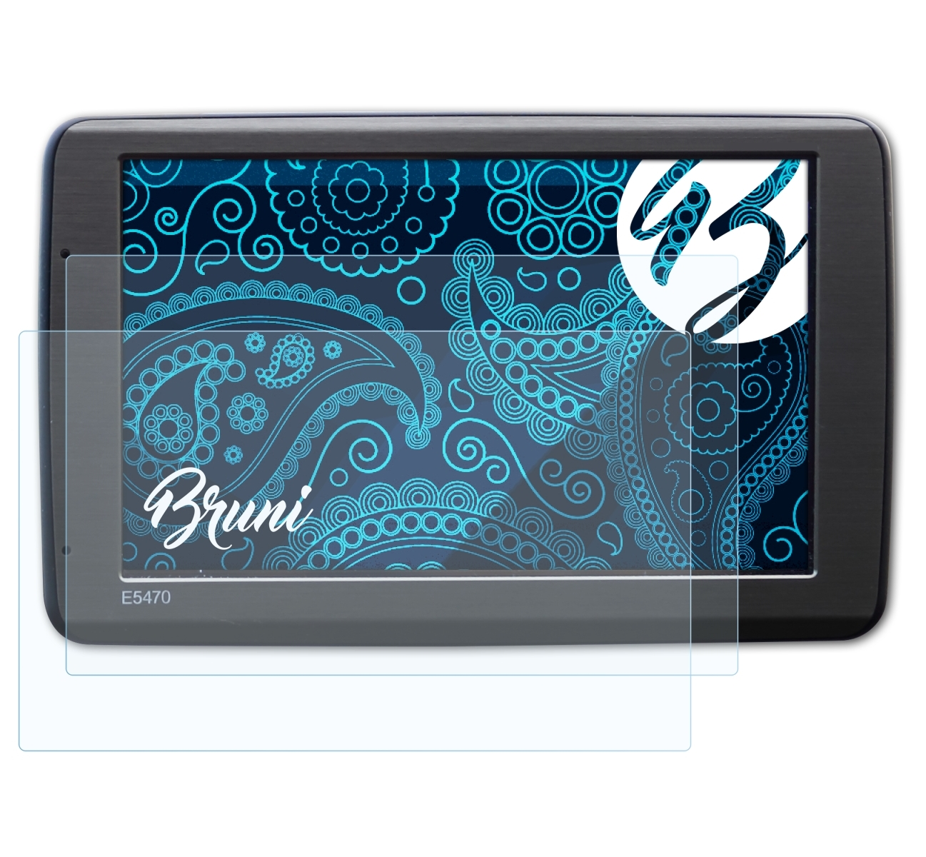 BRUNI 2x Basics-Clear Schutzfolie(für Medion E5470) GoPal