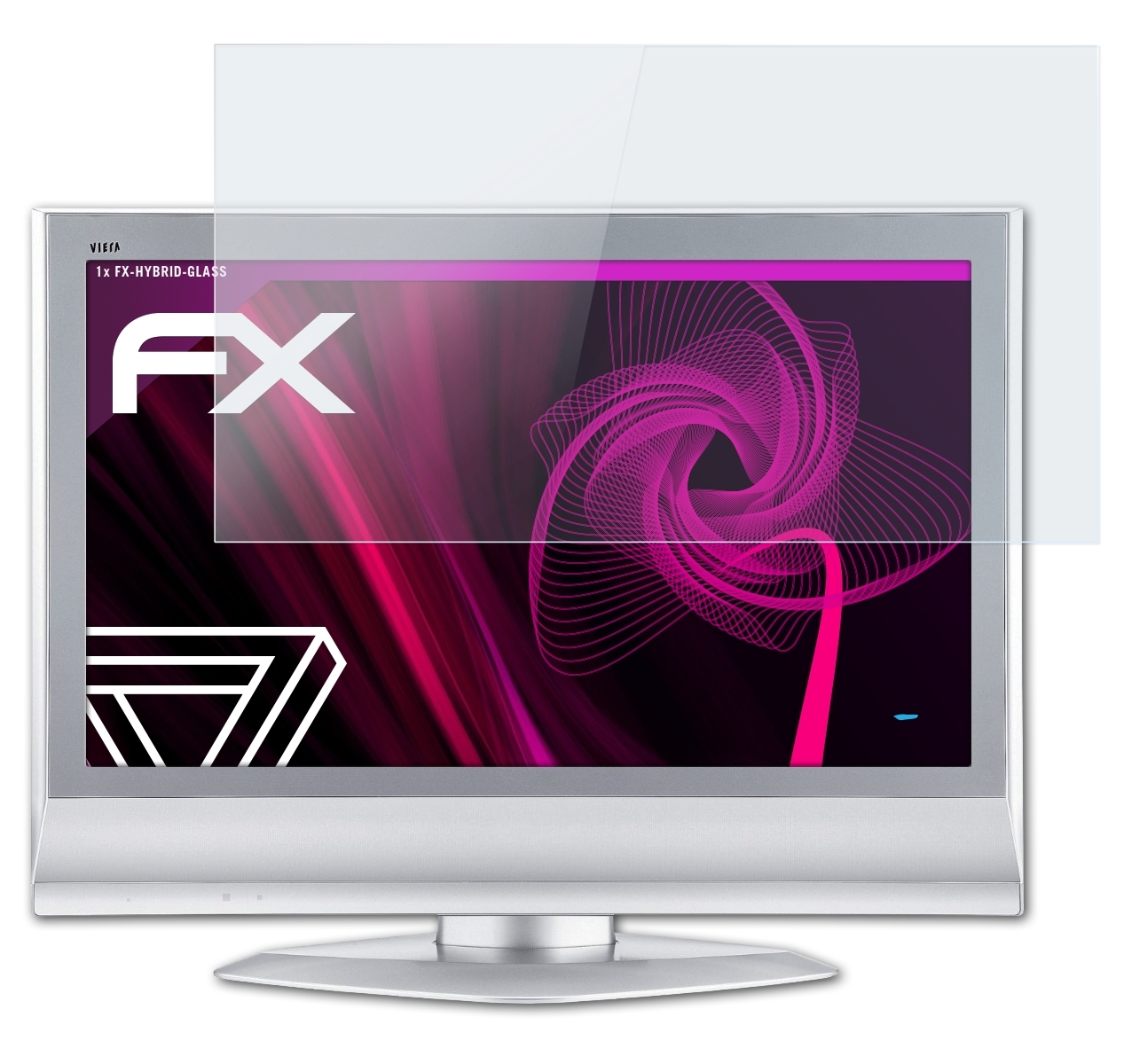 ATFOLIX FX-Hybrid-Glass TX-LX32) Schutzglas(für Panasonic