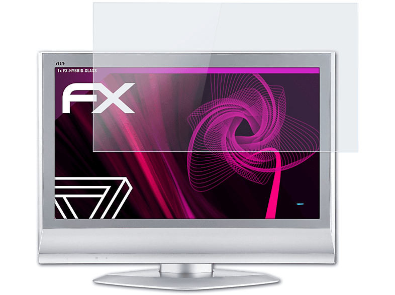 ATFOLIX FX-Hybrid-Glass Schutzglas(für Panasonic TX-LX32)