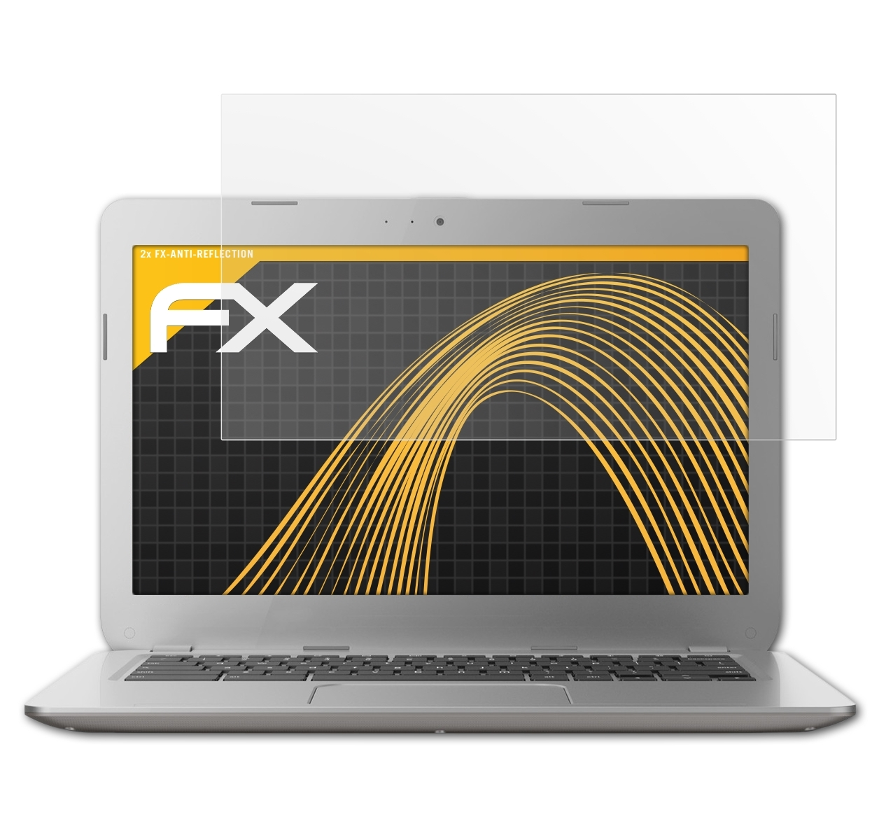 ATFOLIX 2x FX-Antireflex Displayschutz(für Google Chromebook Inch) (13.3 (Toshiba))