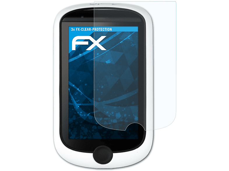 ATFOLIX 3x FX-Clear Displayschutz(für Mio 505) Cyclo