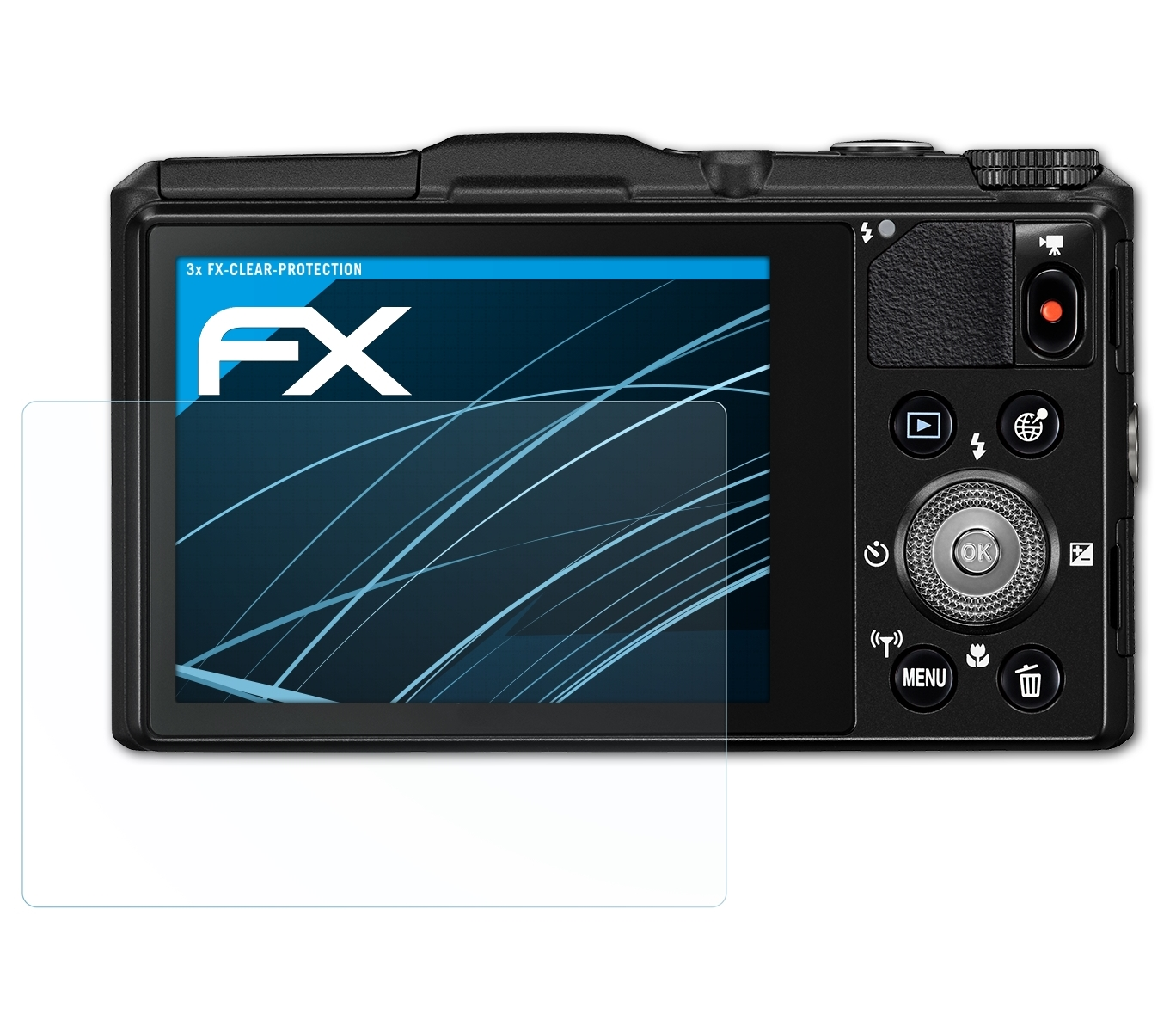 ATFOLIX 3x FX-Clear Displayschutz(für S9700) Nikon Coolpix