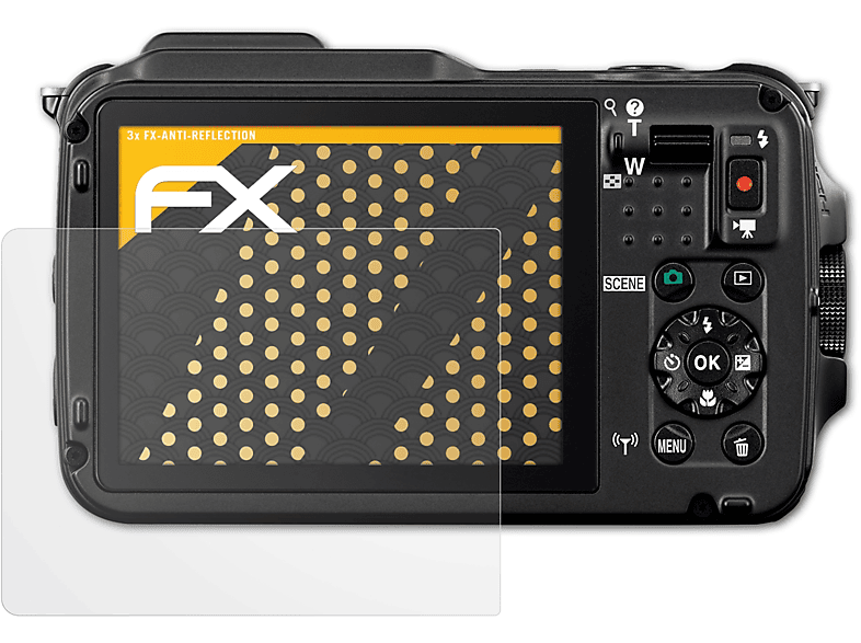 ATFOLIX 3x FX-Antireflex Displayschutz(für Nikon Coolpix AW120)
