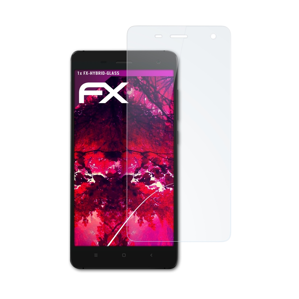 FX-Hybrid-Glass ATFOLIX Schutzglas(für Xiaomi Mi4)