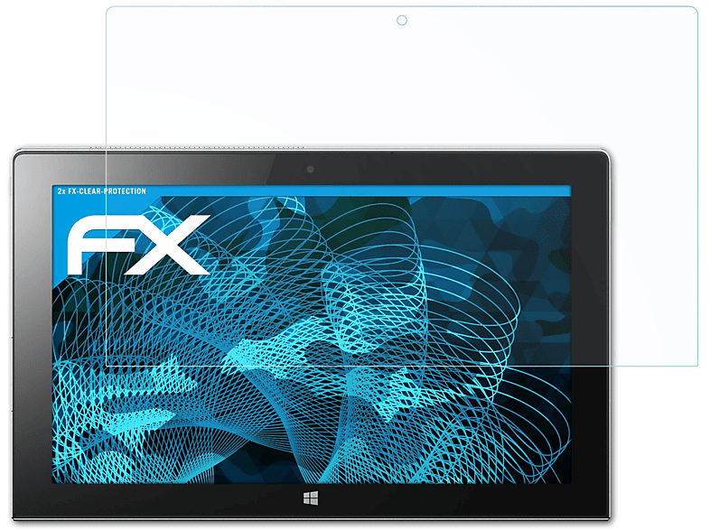 IdeaTab Displayschutz(für ATFOLIX Lenovo 2 FX-Clear 2x 11) Miix