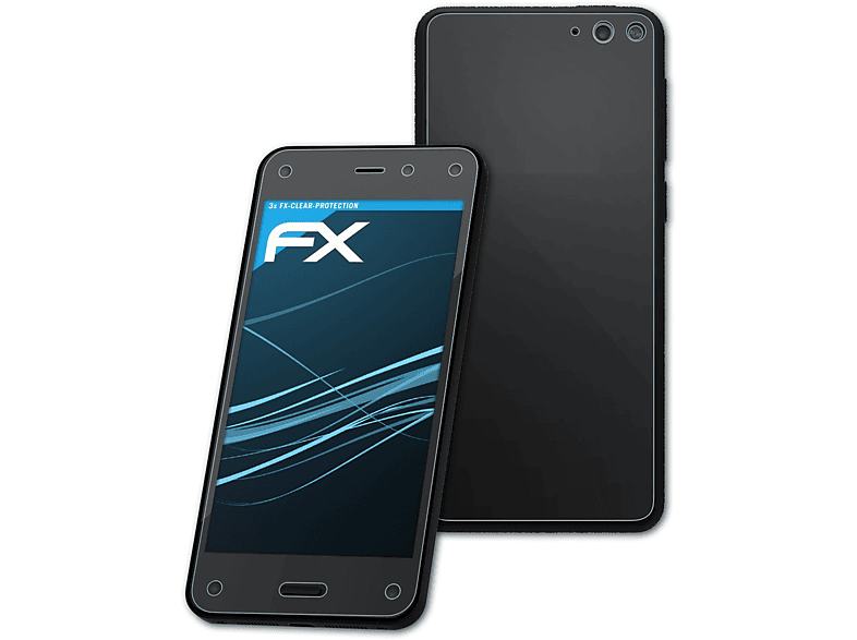 Fire Phone) ATFOLIX Displayschutz(für FX-Clear 3x Amazon
