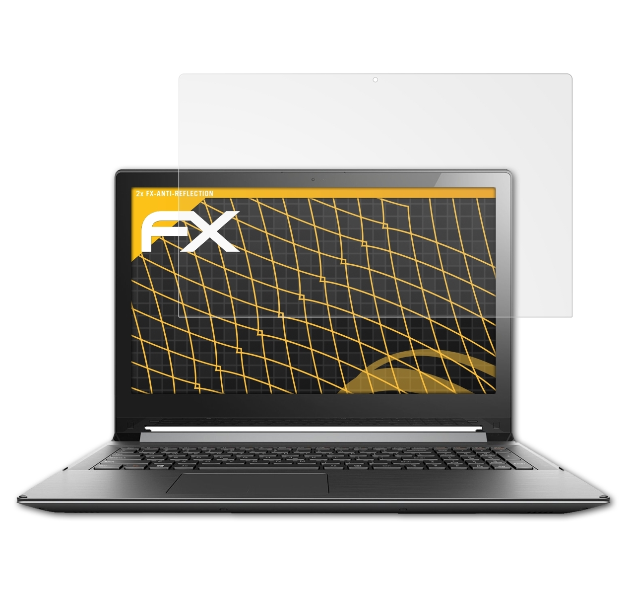 2-15) Displayschutz(für 2x IdeaPad ATFOLIX Flex Lenovo FX-Antireflex