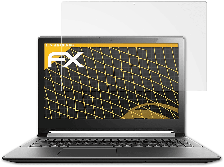 ATFOLIX FX-Antireflex 2x Flex Lenovo 2-15) IdeaPad Displayschutz(für