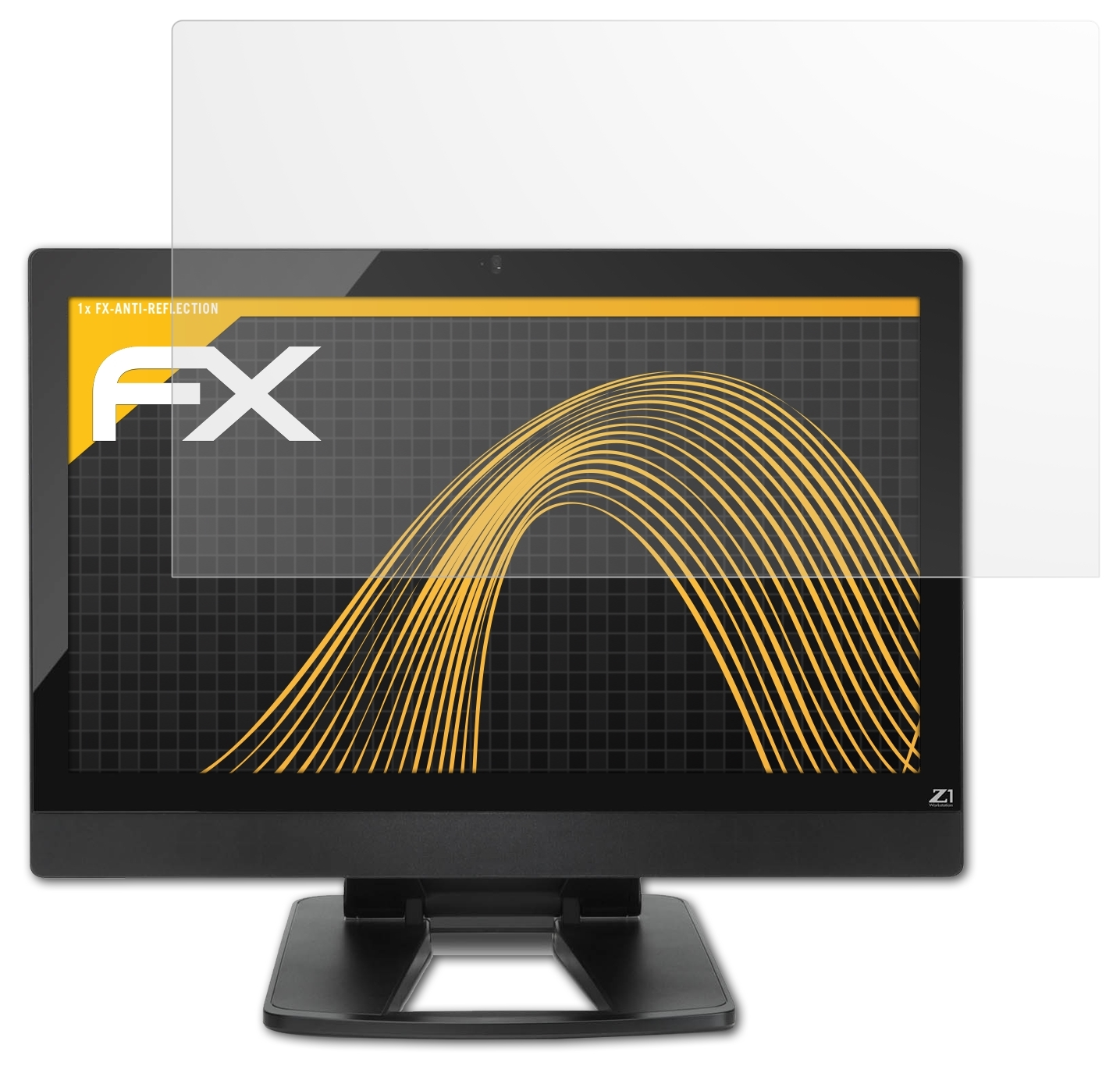 HP Workstation) Z1 ATFOLIX FX-Antireflex Displayschutz(für