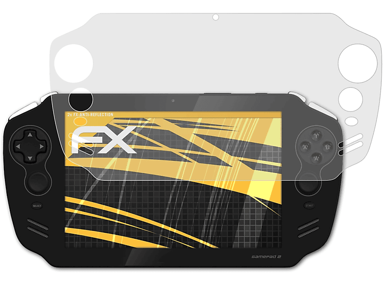 ATFOLIX 2x FX-Antireflex Displayschutz(für Archos GamePad 2)