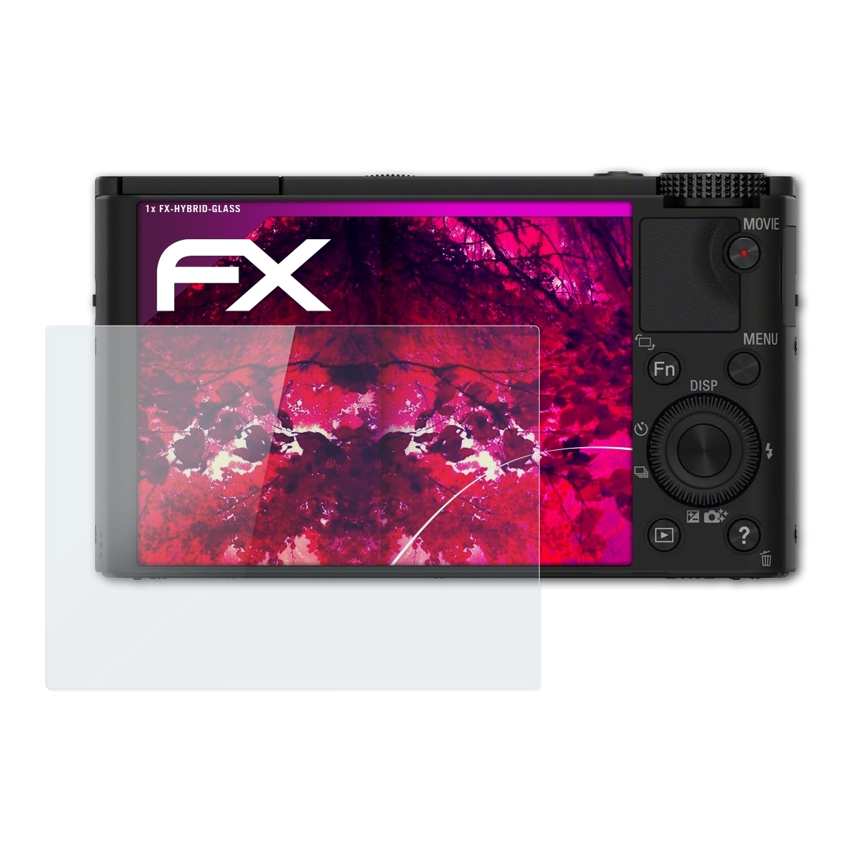 ATFOLIX FX-Hybrid-Glass Sony III) Schutzglas(für DSC-RX100