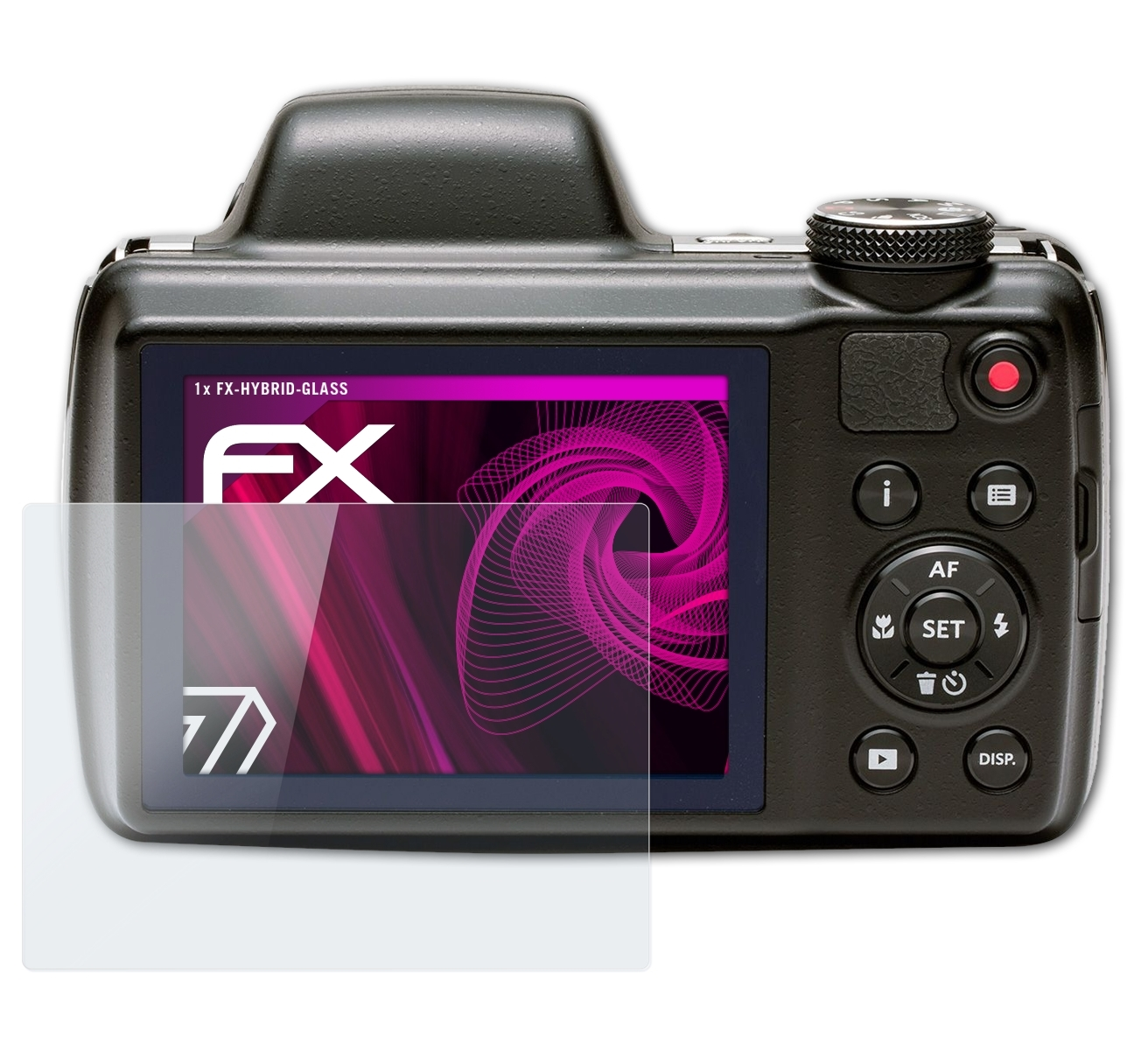 ATFOLIX FX-Hybrid-Glass Kodak PixPro Schutzglas(für AZ521)