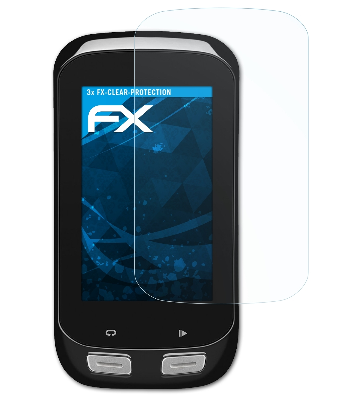 ATFOLIX 3x Edge Garmin 1000) FX-Clear Displayschutz(für