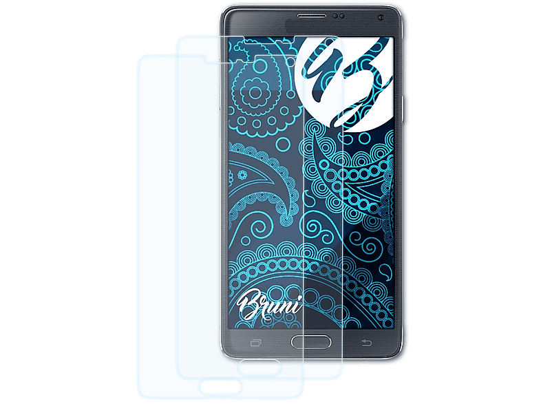 Schutzfolie(für Galaxy 4) Samsung Basics-Clear 2x Note BRUNI