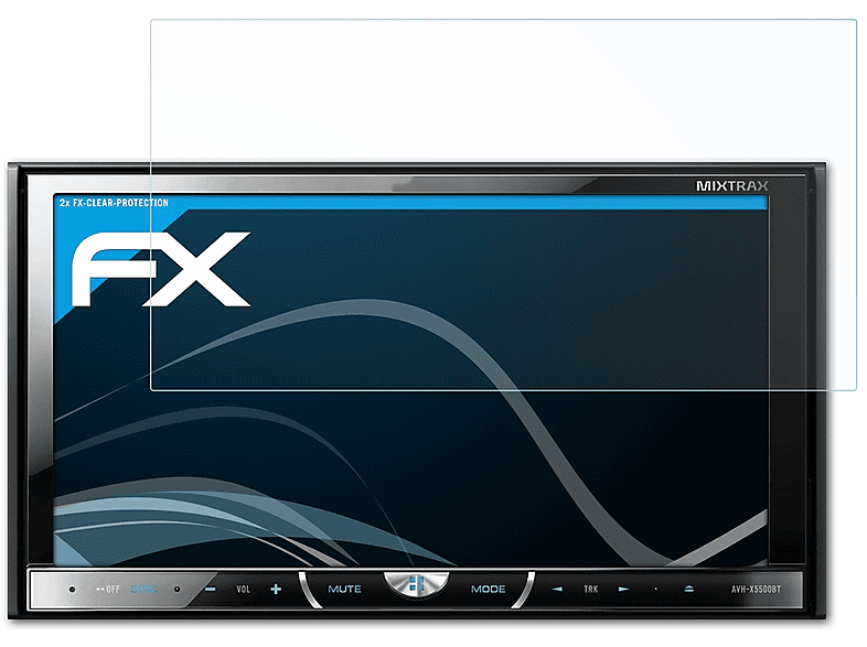 2x AVH-X5600BT) ATFOLIX Displayschutz(für Pioneer FX-Clear