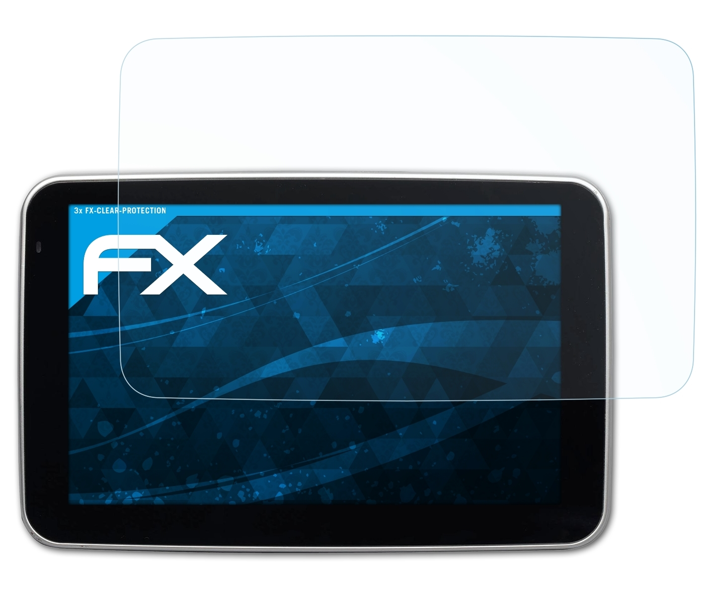 ATFOLIX TravelPilot FX-Clear Blaupunkt CE) 3x 51 Displayschutz(für