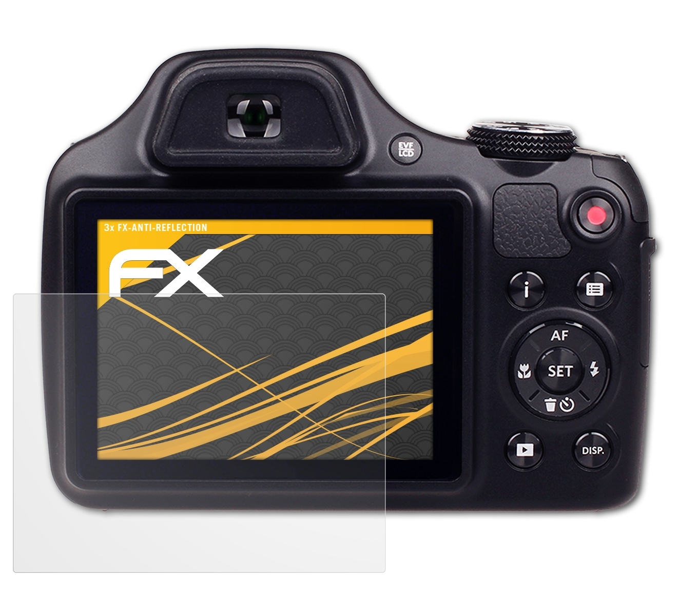 ATFOLIX PixPro 3x Kodak Displayschutz(für FX-Antireflex AZ522)