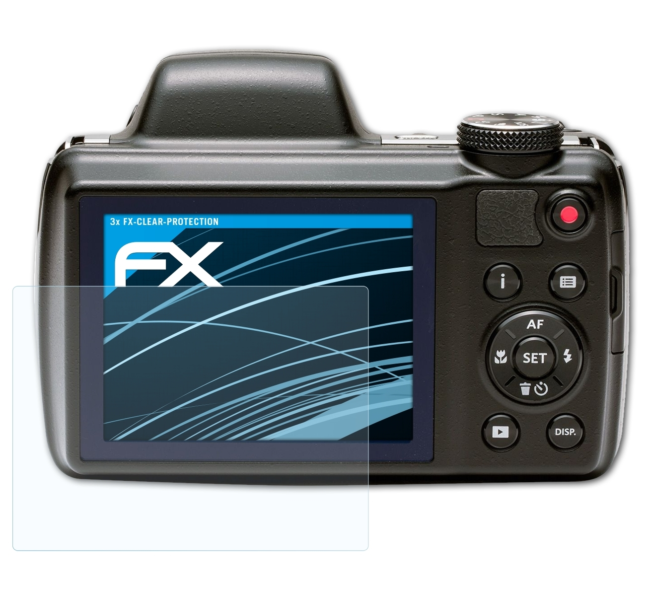 Kodak ATFOLIX 3x Displayschutz(für FX-Clear PixPro AZ521)