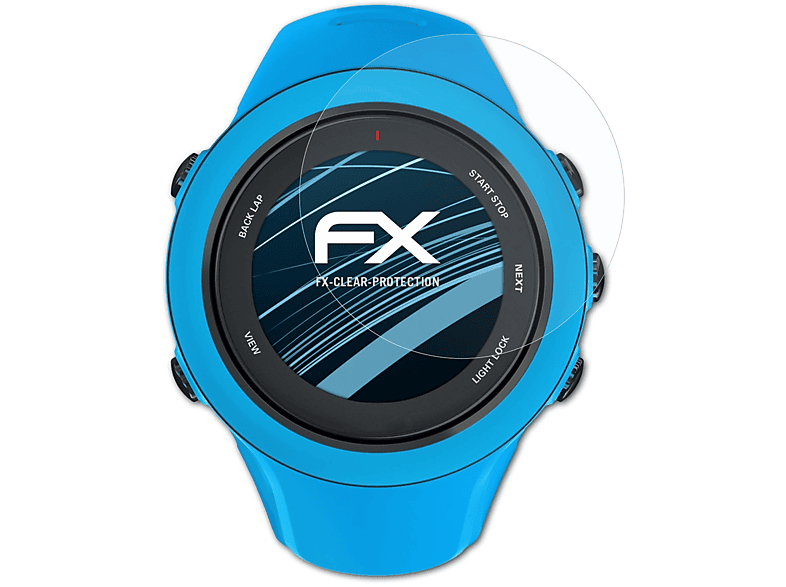 ATFOLIX 3x FX-Clear Displayschutz(für Suunto Ambit3 Sport)