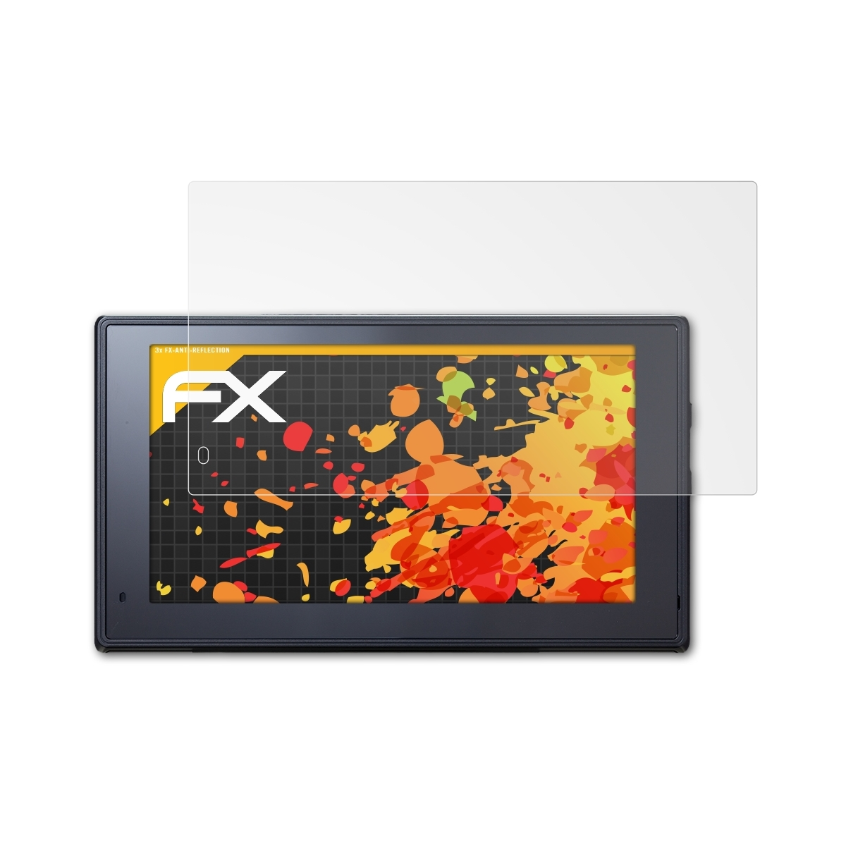 ATFOLIX 3x fleet 660/670) Garmin FX-Antireflex Displayschutz(für