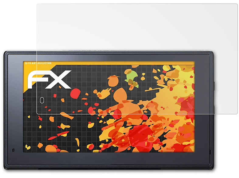 ATFOLIX 3x FX-Antireflex Displayschutz(für 660/670) Garmin fleet