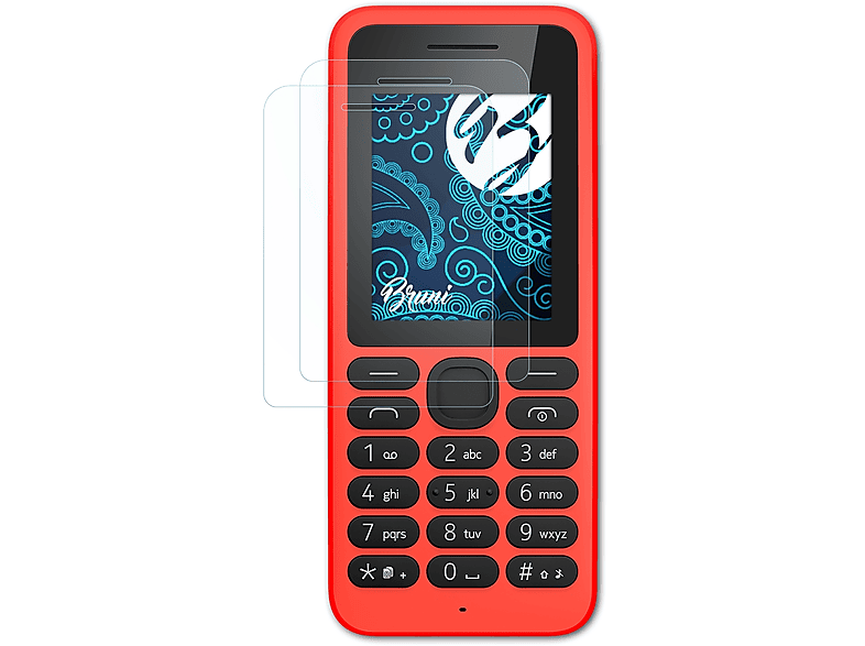 2x Nokia Schutzfolie(für BRUNI Basics-Clear 130)