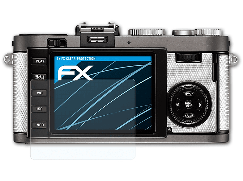 Displayschutz(für (Typ ATFOLIX FX-Clear Leica X-E 3x 102))
