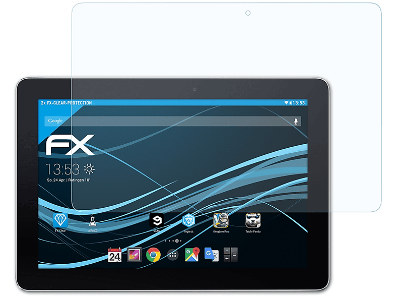 Asus FX-Clear ATFOLIX Displayschutz(für 2x (ME103K)) MeMO 10 Pad