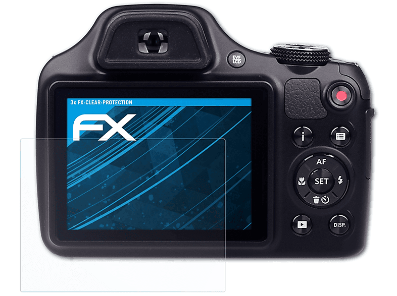 ATFOLIX 3x Displayschutz(für AZ522) PixPro FX-Clear Kodak