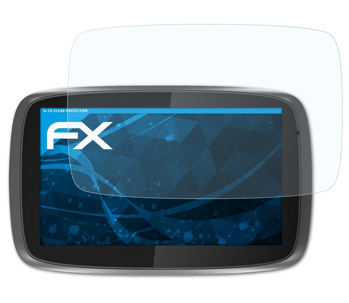 ATFOLIX 3x 600 Speak&Go (2014)) TomTom FX-Clear GO Displayschutz(für
